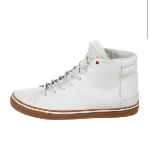 NewUgg Hoyt Luxe Leather High Top Sneakers - Picture 1 of 6